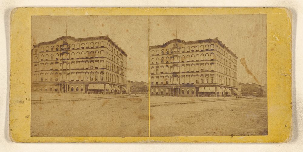 Everett House, Union Square, New York City by Edinburgh Stereographic Company