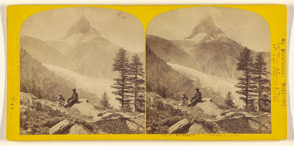 Le Matterhorn et le [-illeg.] Glacier. by William England
