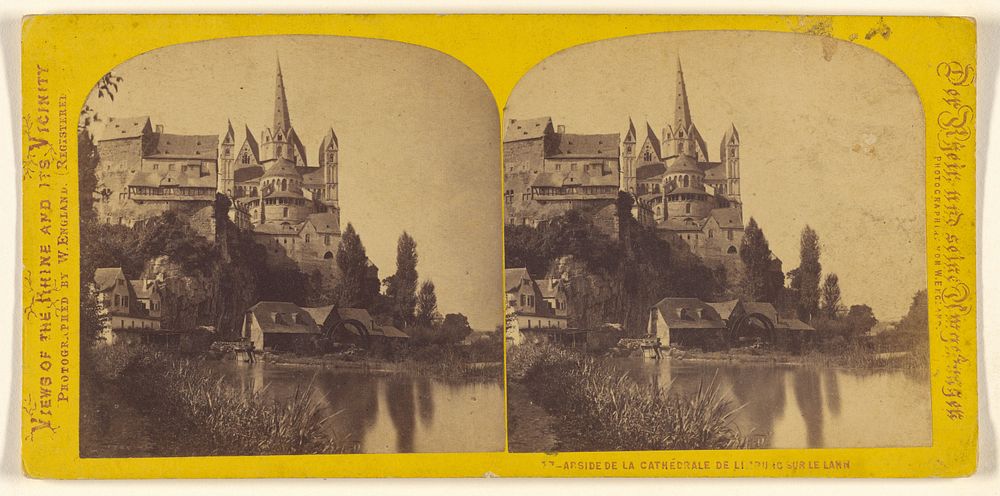 Abside de la Cathedrale de Limburg sur le Lann by William England