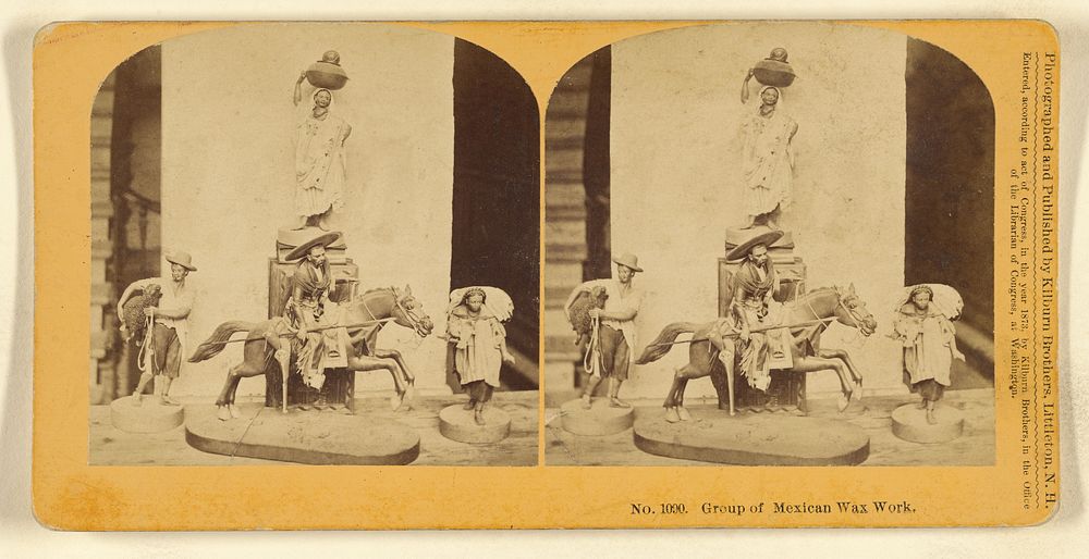 Group of Mexican Wax Work. by Benjamin West Kilburn