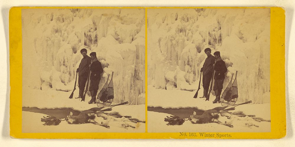 Winter Sports. by Benjamin West Kilburn