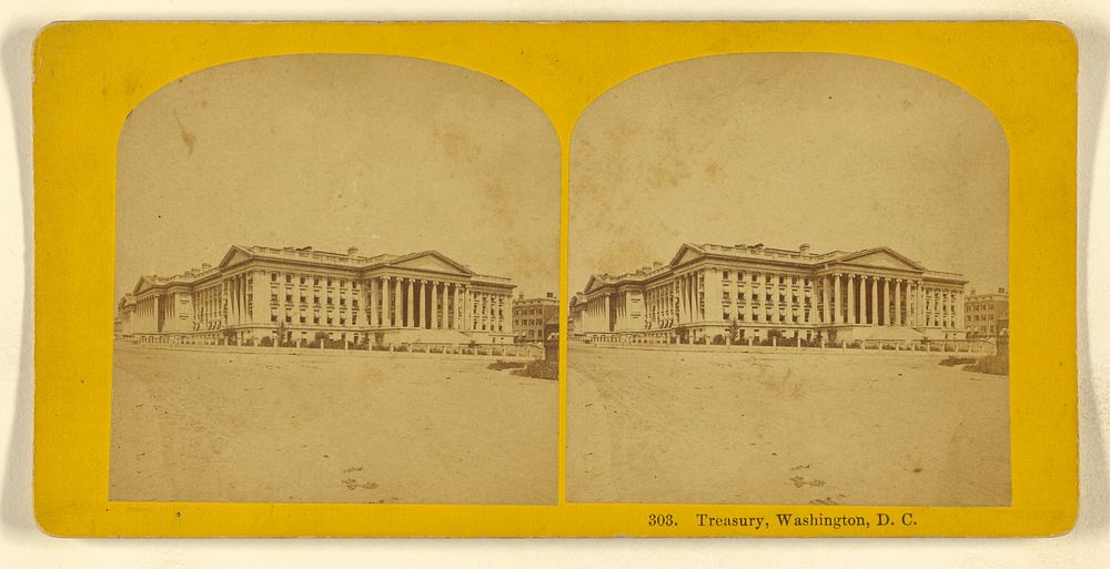 Treasury, Washington, D.C. by Benjamin West Kilburn