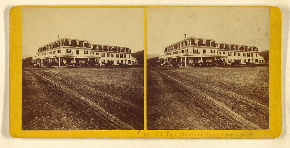 Twin Mountain House, Carroll N.H. by Benjamin West Kilburn