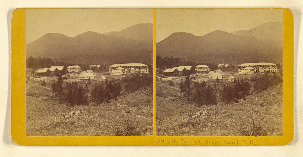 Twin Mt. House, Carroll N.H. by Benjamin West Kilburn