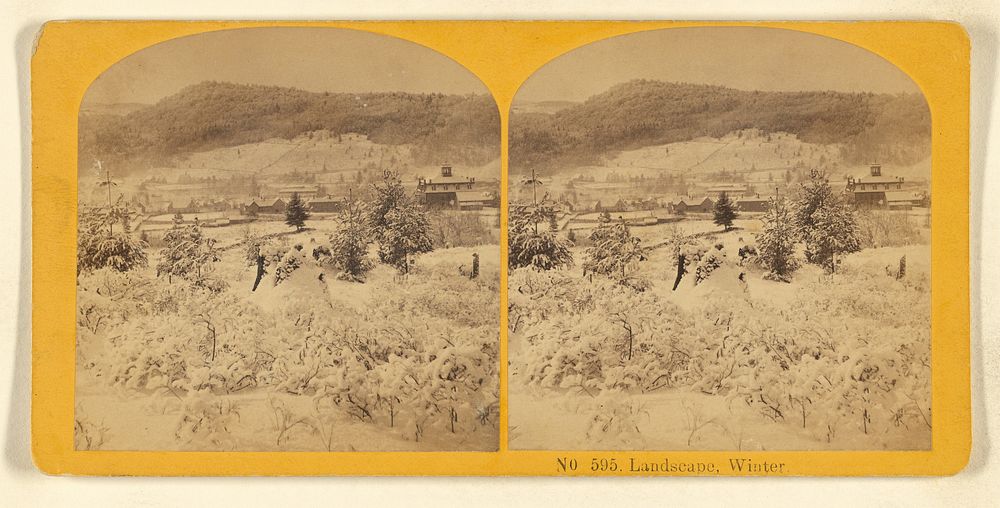 Landscape, Winter by Benjamin West Kilburn