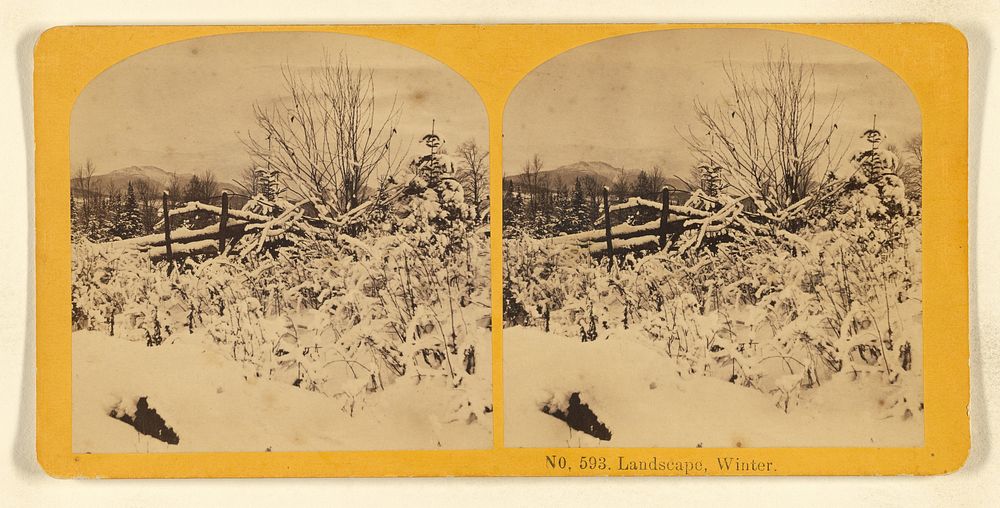 Landscape, Winter by Benjamin West Kilburn