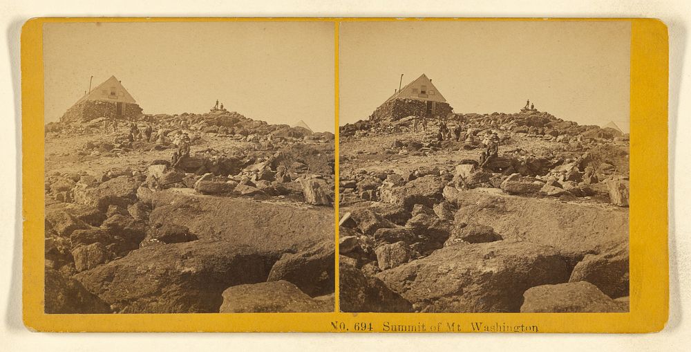 Summit of Mt Washington by Benjamin West Kilburn