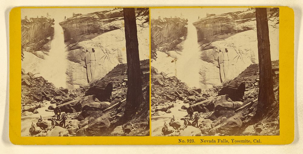 Nevada Falls, Yosemite, Cal. by Benjamin West Kilburn