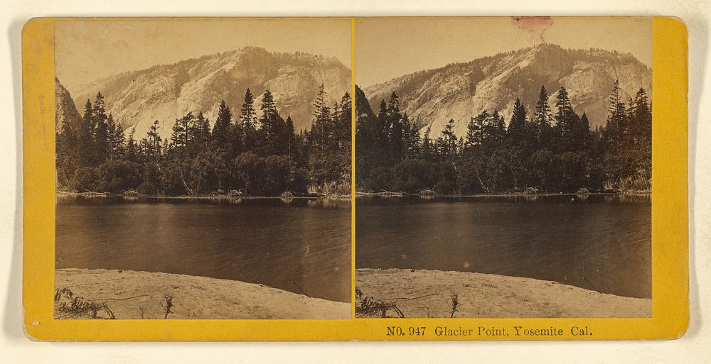Glacier Point, Yosemite Cal. by Benjamin West Kilburn