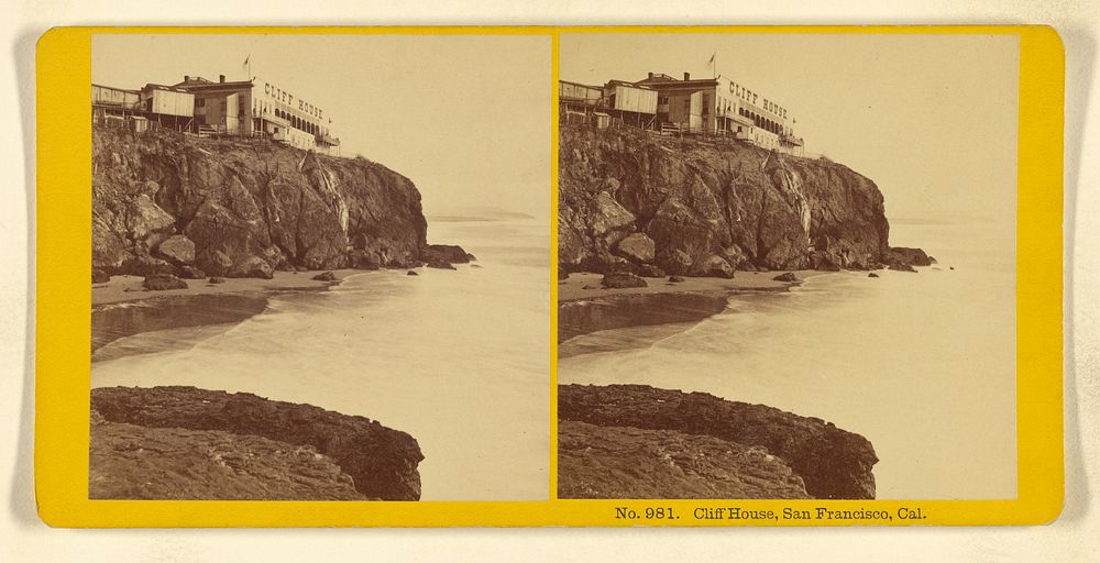 Cliff House, San Francisco, Cal. by Benjamin West Kilburn