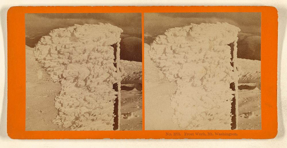 Frost Work, Mt. Washington by Benjamin West Kilburn