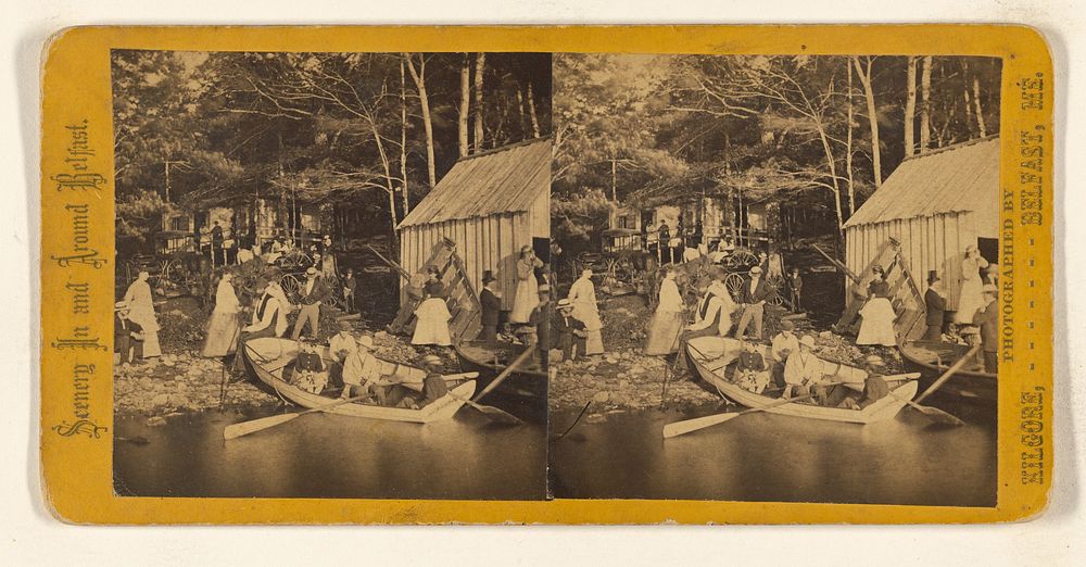 Seven Stars Camp, Pitcher Pond by Henry L Kilgore