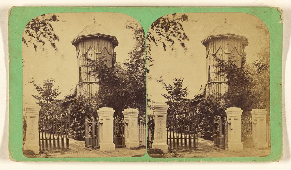 The Entrance of J.B. Brown's Mansion, Portland, Maine by Marquis Fayette King