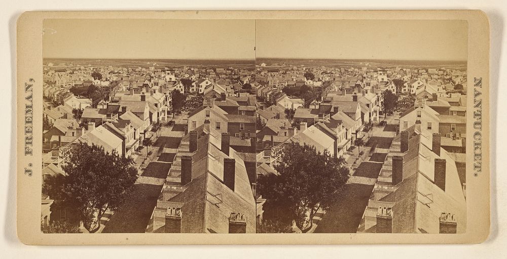 Nantucket, Massachusetts, Aug. 13, 1874 by Josiah Freeman