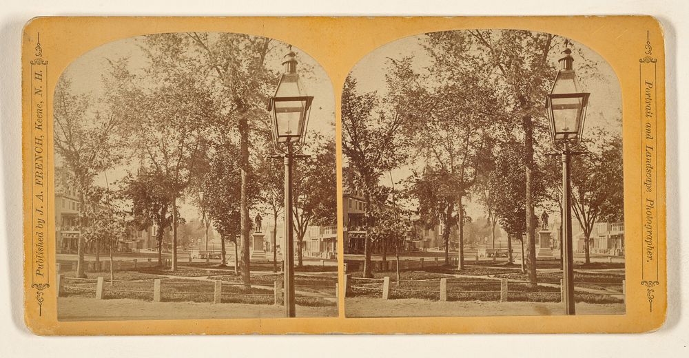Main Street, looking South. [Keene, New Hampshire] by Jotham A French