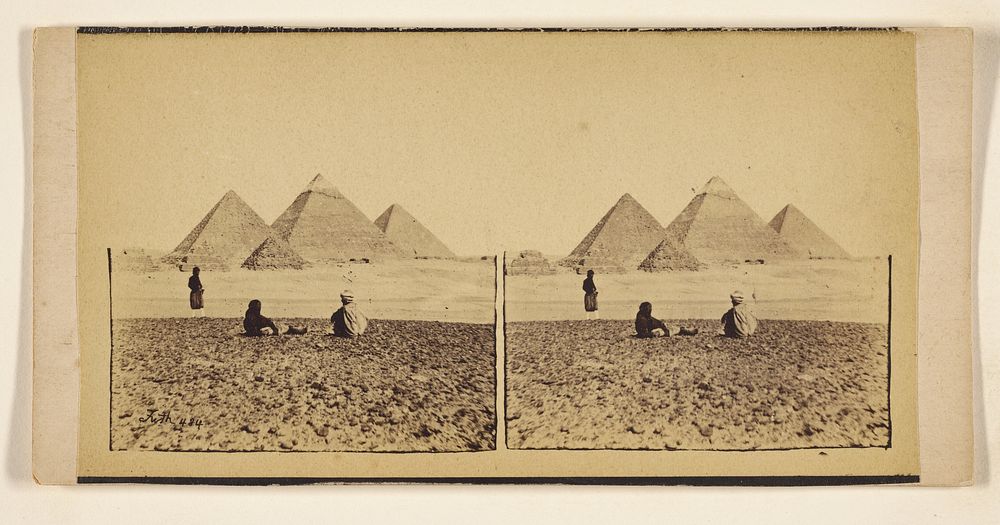 Pyramids at Giza by Francis Frith