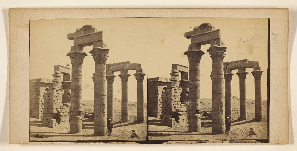 Egyptian or Ethiopian ruins by Francis Frith