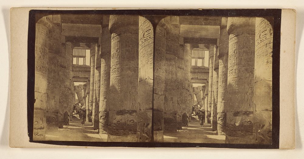 Interior columns, Egyptian or Ethiopian | Free Photo - rawpixel