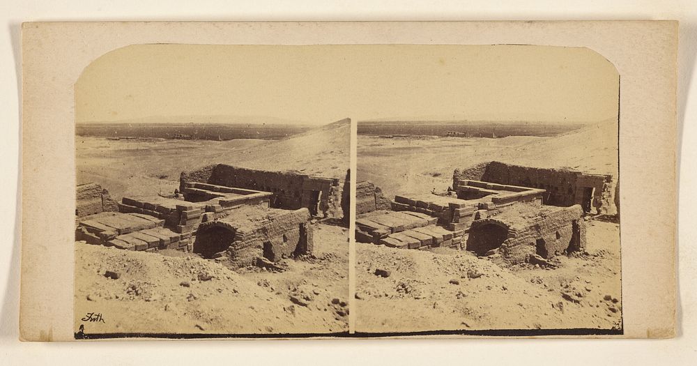 The Plain of Sheba, with new Excavations by Francis Frith