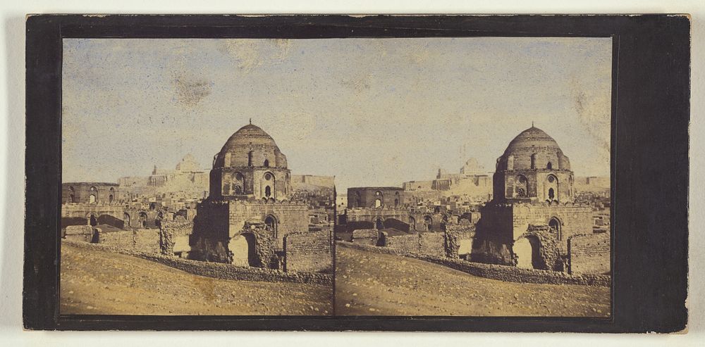 Unidentified mosque by Francis Frith