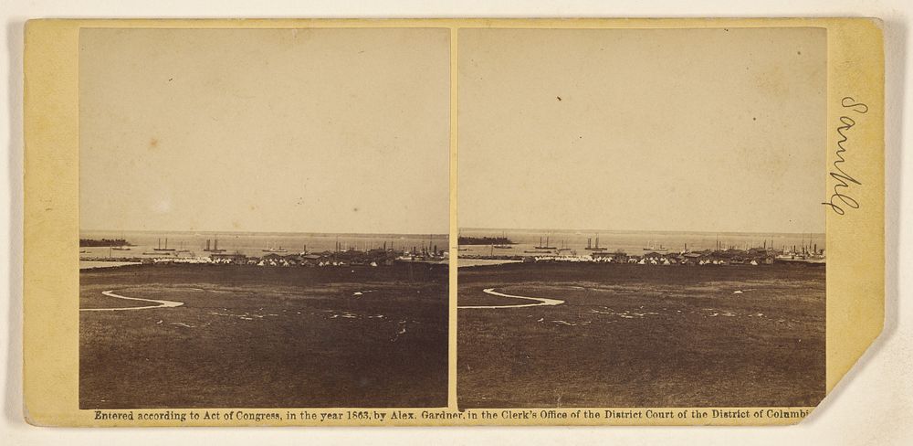 Aquia Creek Landing, February, 1863./[Potomac | Free Photo - rawpixel