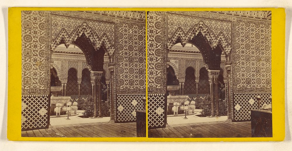 Archway, possibly of The Alhambra, Spain by Frank Mason Good