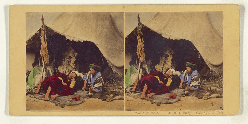The Arab Tent. by William Grundy