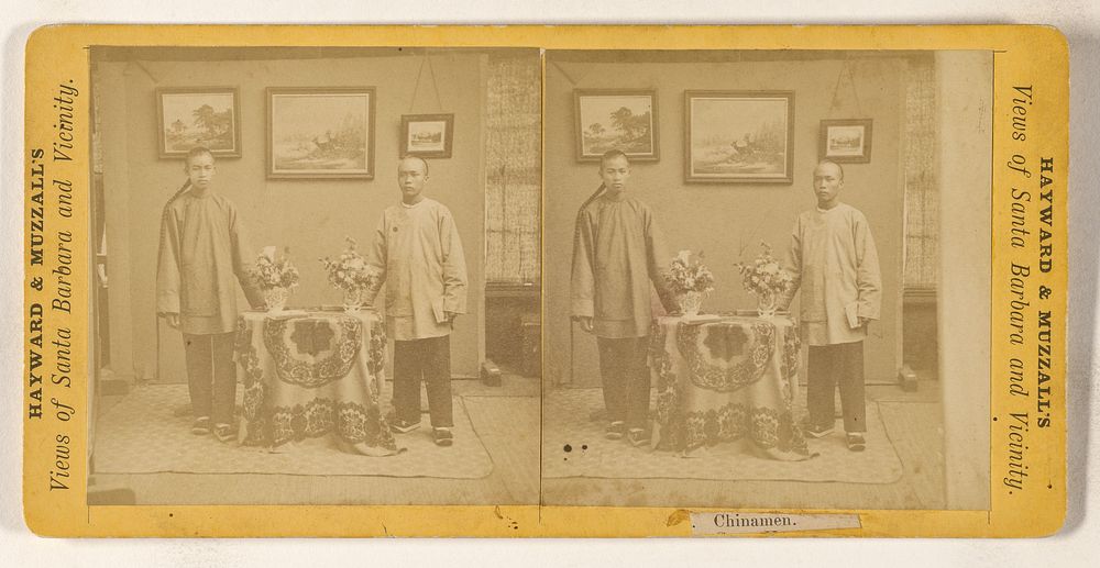 Chinamen. [Santa Barbara, California] by E J Hayward and H W Muzzall