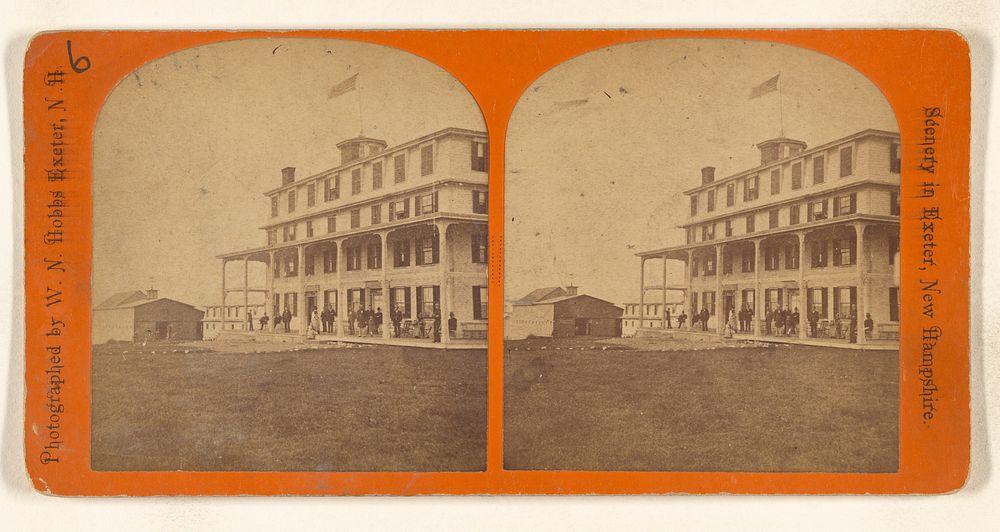 Hotel, Hampton Beach, N.H. by William N Hobbs