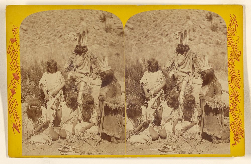 The Necklace. Kai-Vav-Its. A tribe of the Pai Utes, living on...Kai-bab Plateau,...Grand Canon...Colorado... by John K…