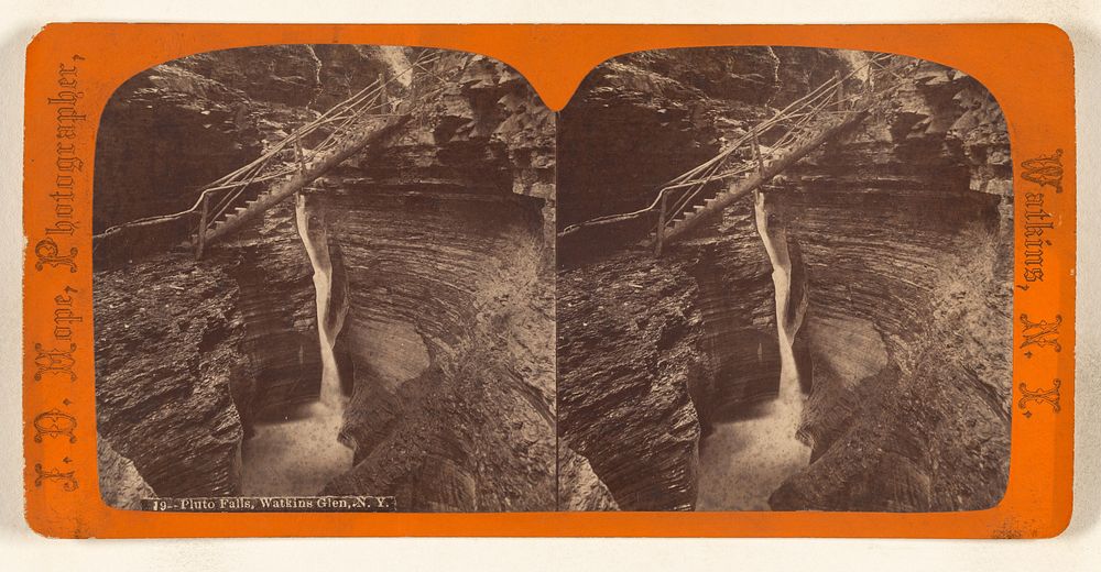 Pluto Falls, Watkins Glen, N.Y. by James Douglas Hope