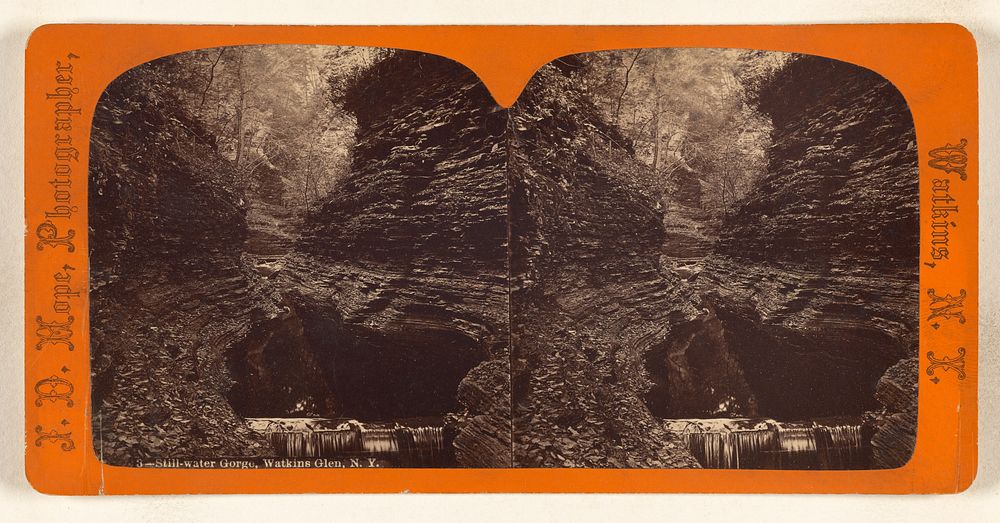 Still-water Gorge, Watkins Glen, N.Y. by James Douglas Hope