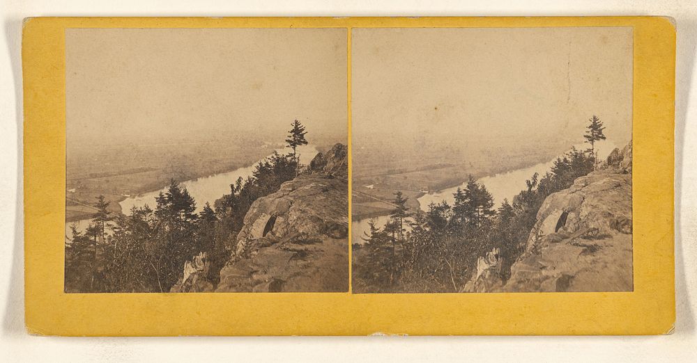 Valley view of Northampton, Massachusetts by Houghton and Knowlton