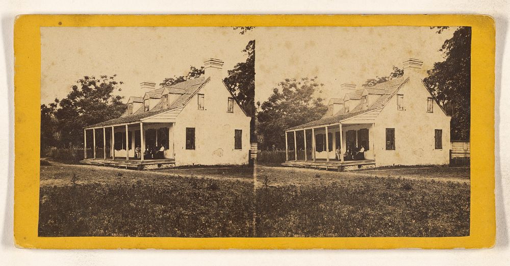 Winter Residence, Retreat Plantation, Perry Clear Point, Port Royal Island, S.C. by Hubbard and Mix