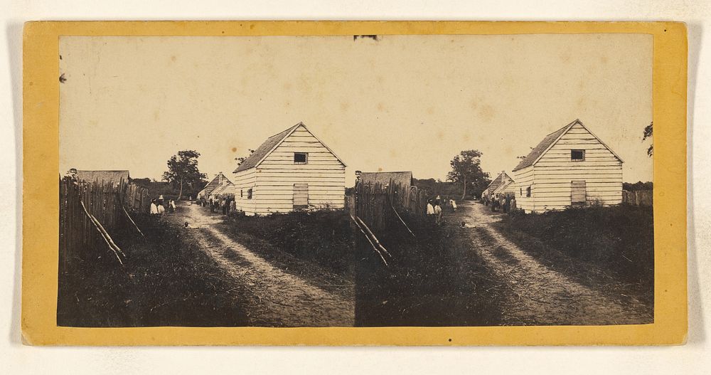 "Undoubtedly Negro living quarters" by Hubbard and Mix