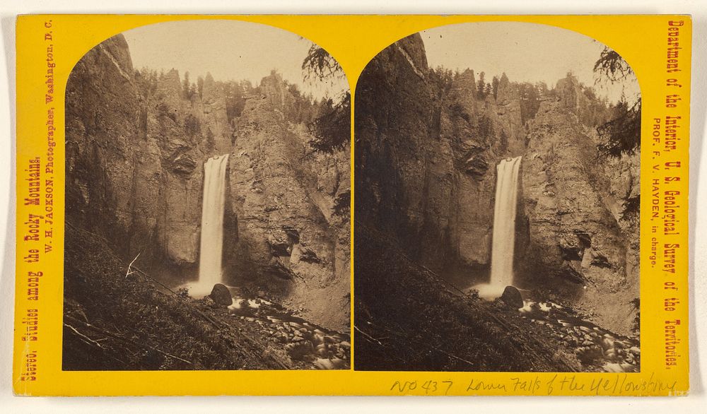 Tower Falls by William Henry Jackson