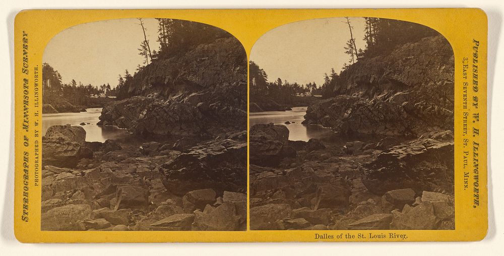 Dalles of the St. Louis River. by William H Illingworth