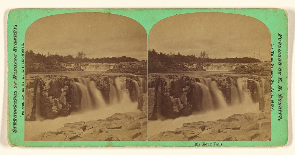 Big Sioux Falls. by William H Illingworth