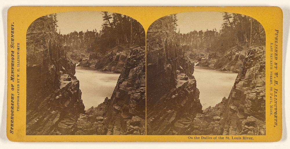 One the Dalles of the St. Louis River. by William H Illingworth