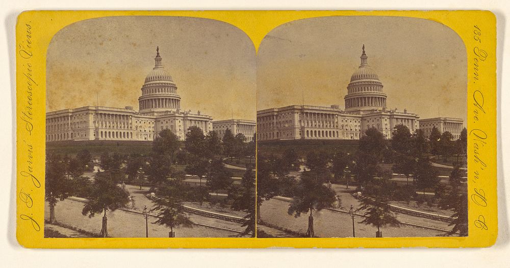 The U.S. Capitol by John F Jarvis