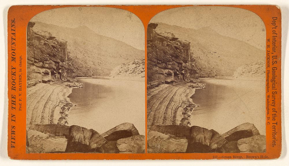 Green River. Brown's Hole. by William Henry Jackson