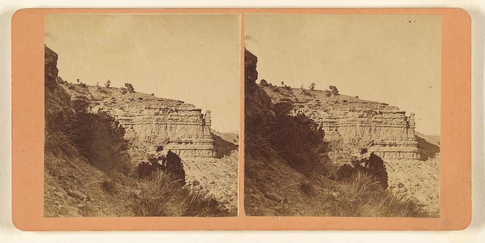 Castle Rock by William Henry Jackson
