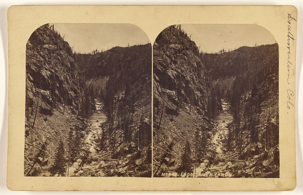 Eagle River Canon. by John E Nast