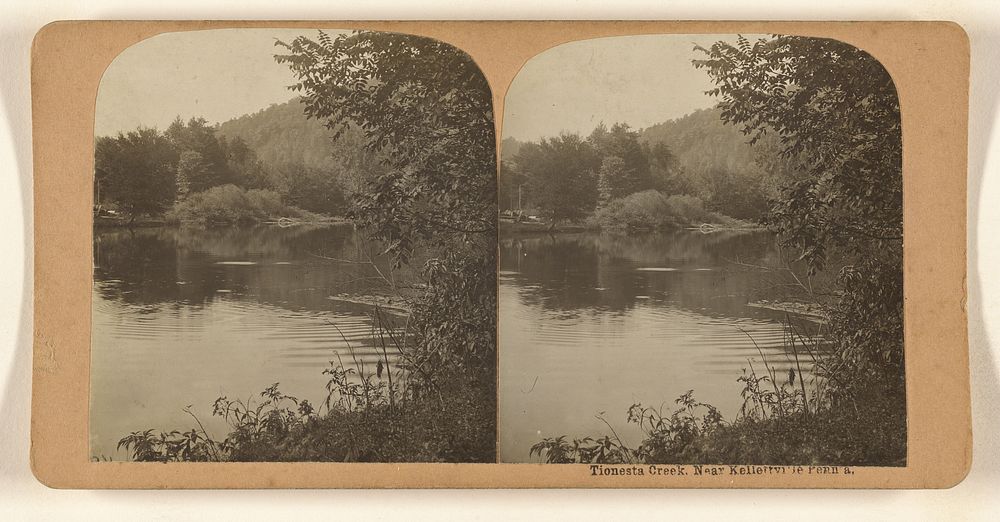 Tionesta Creek, Near Kellettville Penn'a. by George Ketner