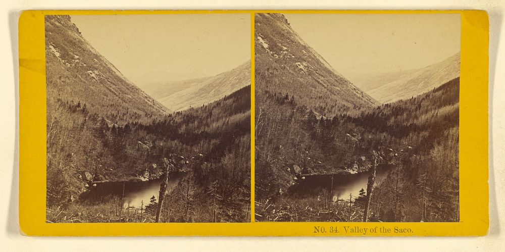 Valley of the Saco. by Benjamin West Kilburn