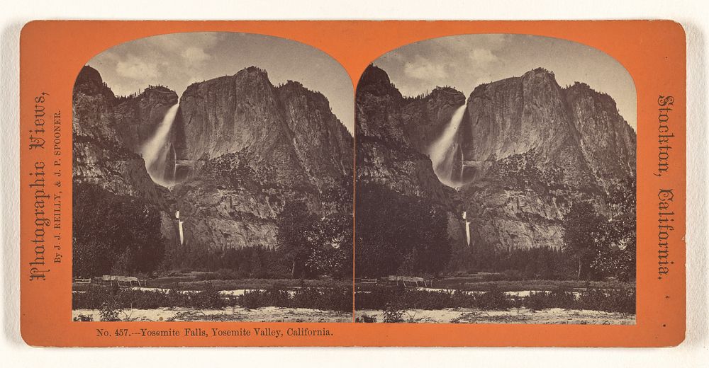 Yosemite Falls, Yosemite Valley, California. by Reilly and Spooner