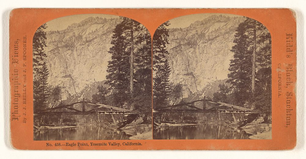 Eagle Point, Yosemite Valley, California. by Reilly and Spooner