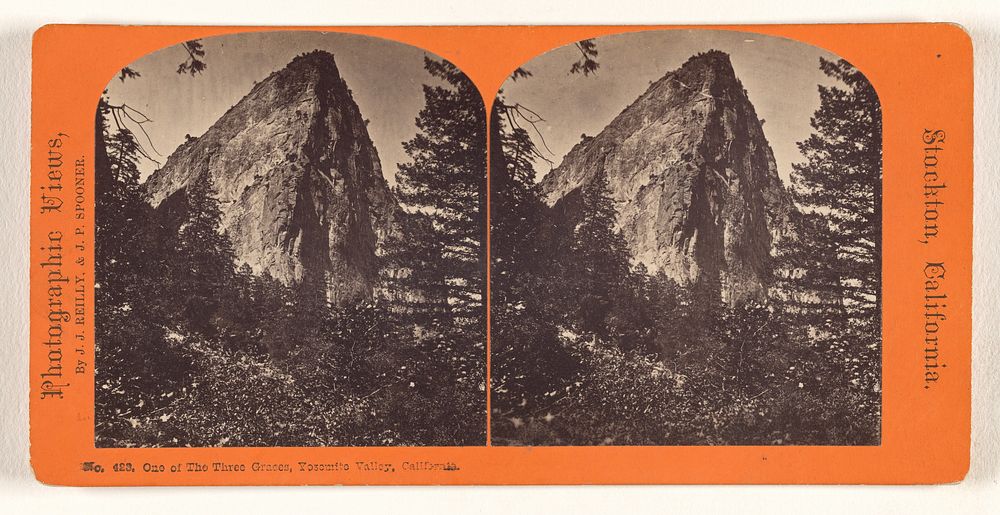 One of the Three Graces, Yosemite Valley, California. by Reilly and Spooner