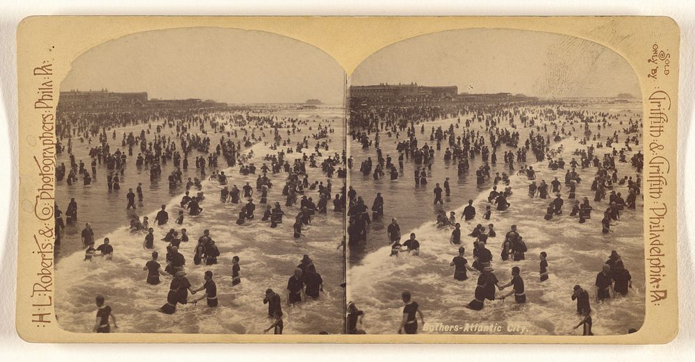 Bathers - Atlantic City. by Roberts and Company
