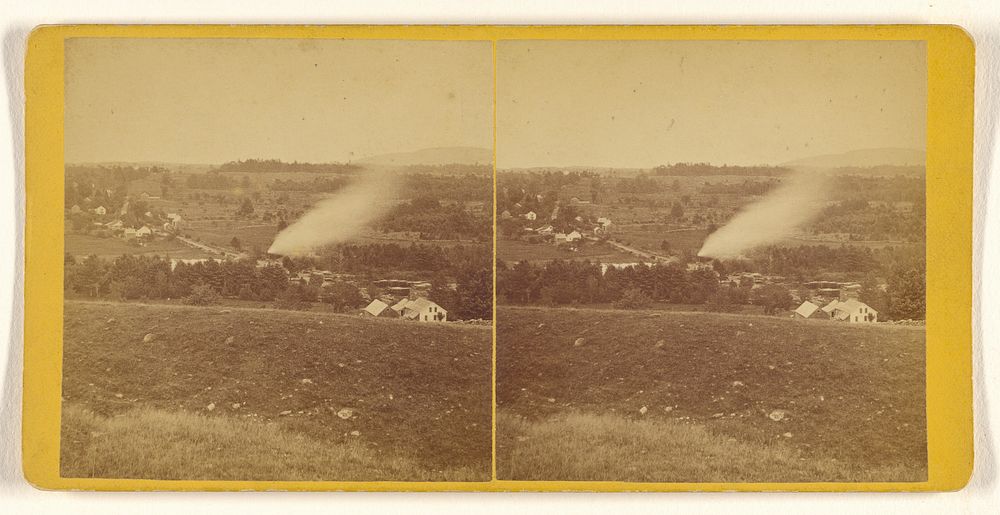 View East from Davis Hill, Massachusetts by George T Putnam